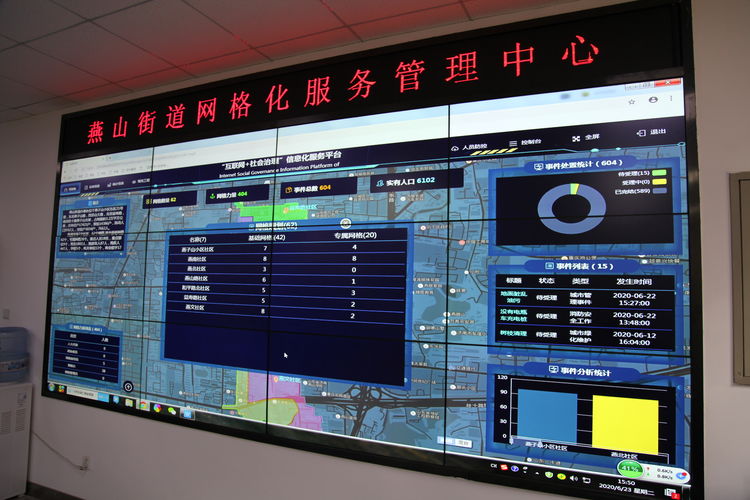 历下区委常委、政法委书记李乐军一行到燕山街道指导调研网格化社会治理建设工作