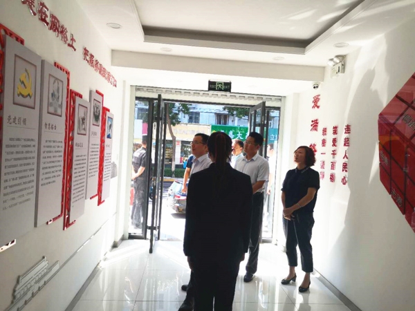 濟南軟件開發(fā)  劉海峰到東關(guān)街道調(diào)研網(wǎng)格化社會治理工作