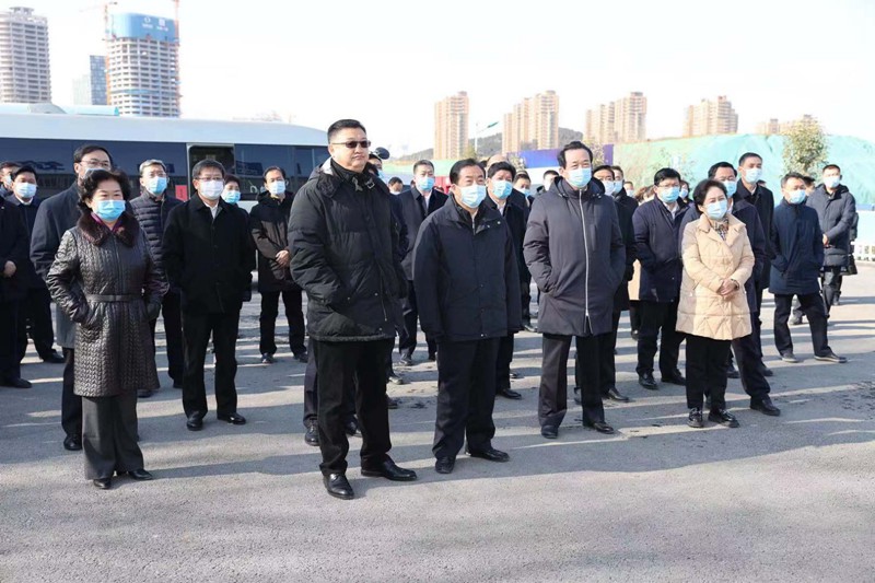 濟南市重點項目建設(shè)觀摩評議團到歷下區(qū)觀摩   濟南軟件開發(fā)