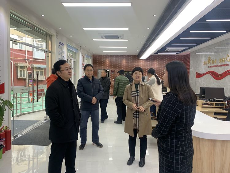 天桥区区委常委、政法委书记张永强到北村街道调研网格化社会综合治理工作